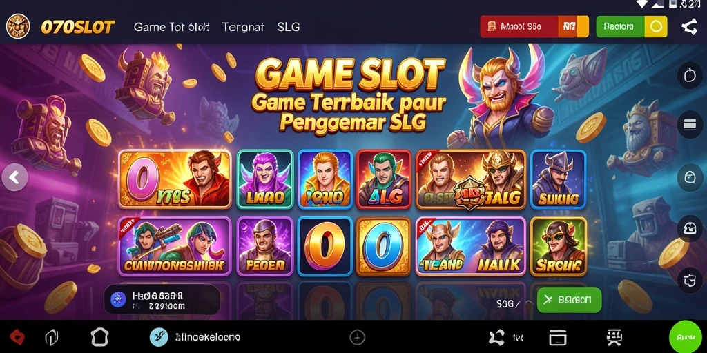 Tampilan gameplay 070SLOT yang penuh aksi dan keseruan.