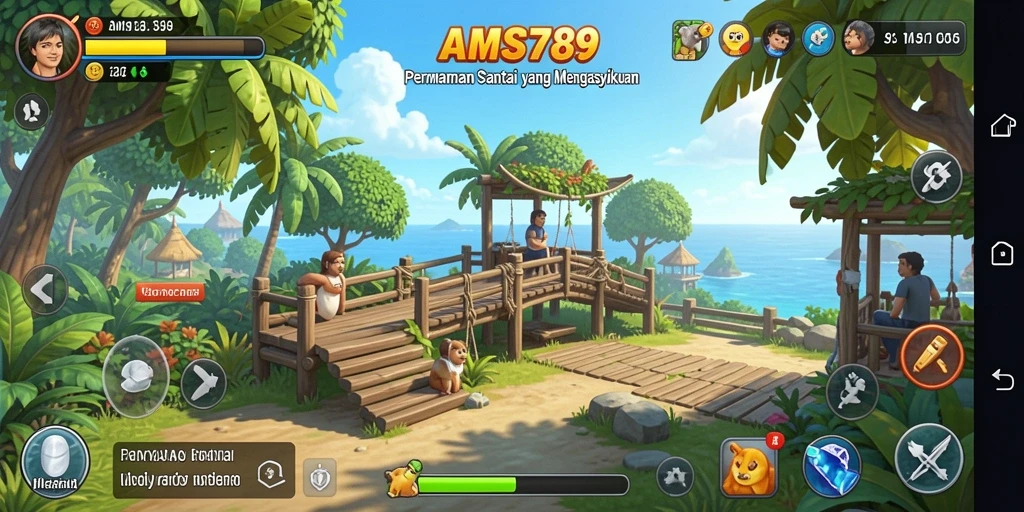 Tampilan gameplay AMS789 yang penuh warna dan menarik.