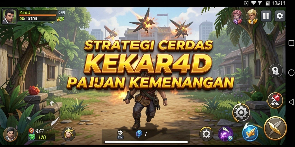 Tampilan gameplay menarik dan strategi di KEKAR4D.