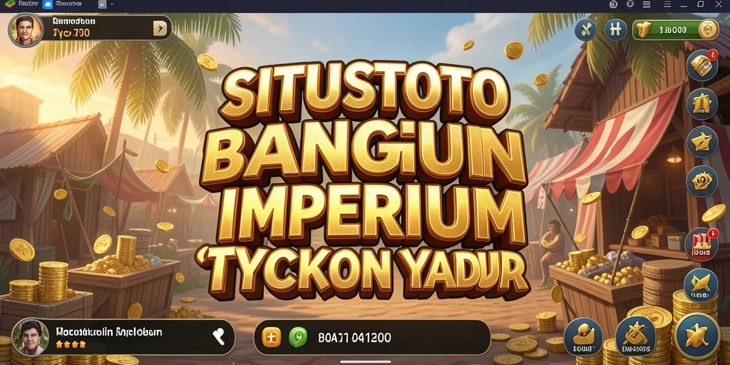 Tangkapan layar gameplay SITUSTOTO yang menunjukkan pengelolaan bisnis.